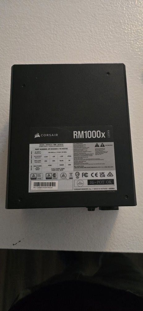 Corsair RM1000x Shift Fully Modular ATX Power Supply