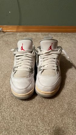 Jordan 4s retro white oreo sneakers Size 6.5