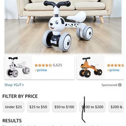 New Kids Balance Bike Dog