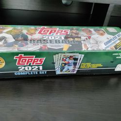 2021 Unopened TOPPS Complete Set