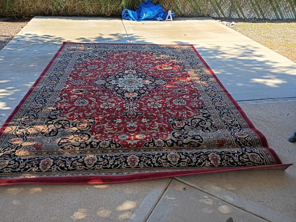 9x12 persian rug very good shape no stains and its your lucky day