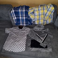 4 Boys Shirts/ Sweater