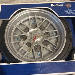 Led Tire Clock