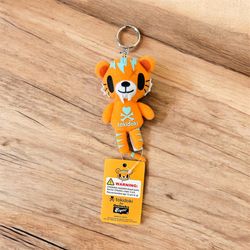 NEW Tokidoki X Asics Onitsuka Tiger Plush Keychain Bag Charm Orange