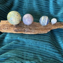 Wood Sphere Stand (Stand Only)