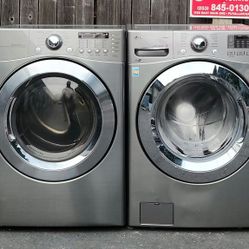 LG Washer And Dryer Electric 