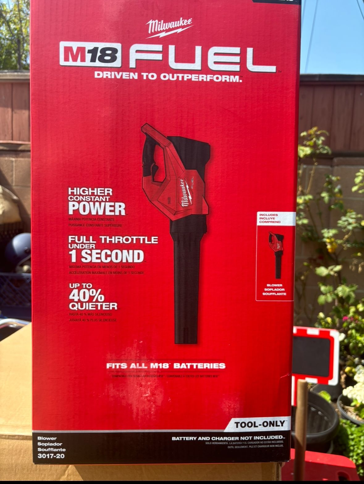 Milwaukee M18 FUEL 120 MPH 500 CFM 18V Lithium-Ion Brushless Cordless Handheld Blower (Tool-Only)
