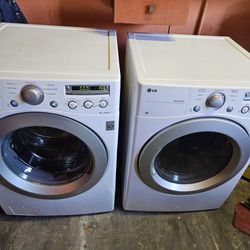 LG Smart Washer and Electric Dryer 