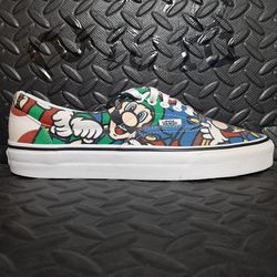 Vans Era Mario & Friends Nintendo shoes VN0A32R8KXN size 8