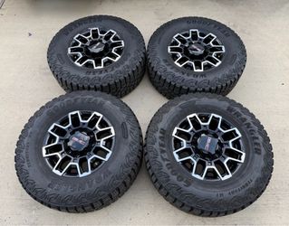 18” GMC Sierra AT4X Chevy Trailboss 2500 Wheels Rims Tires