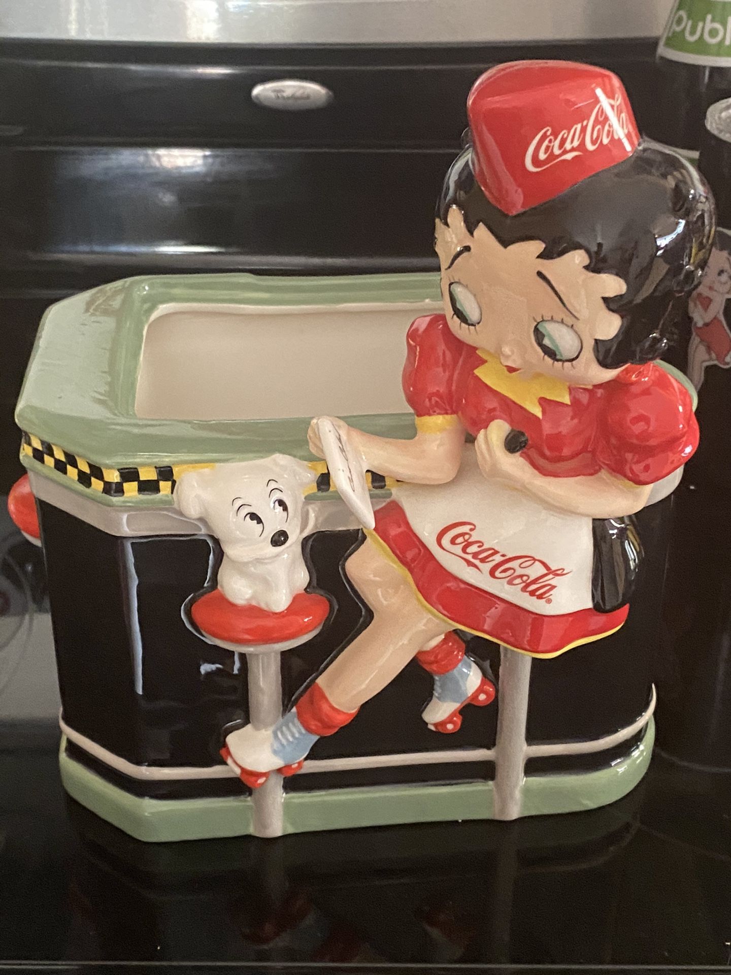RARE Betty Boop Coca Cola Cookie 🍪 Jar Numbered