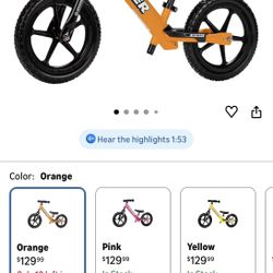 Toddler Bike 1-4