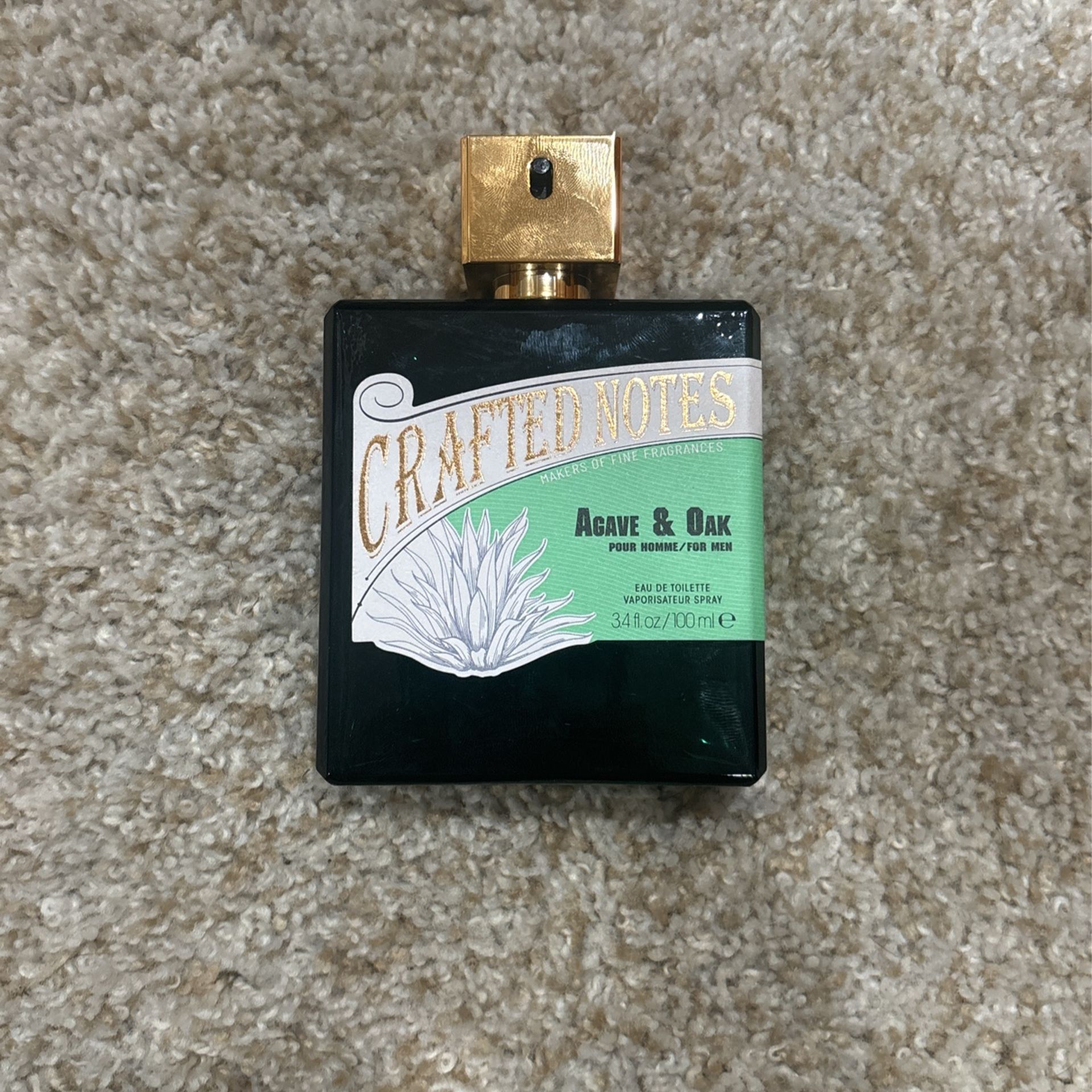 Crafted Notes Agave & Oak Men’s Cologne