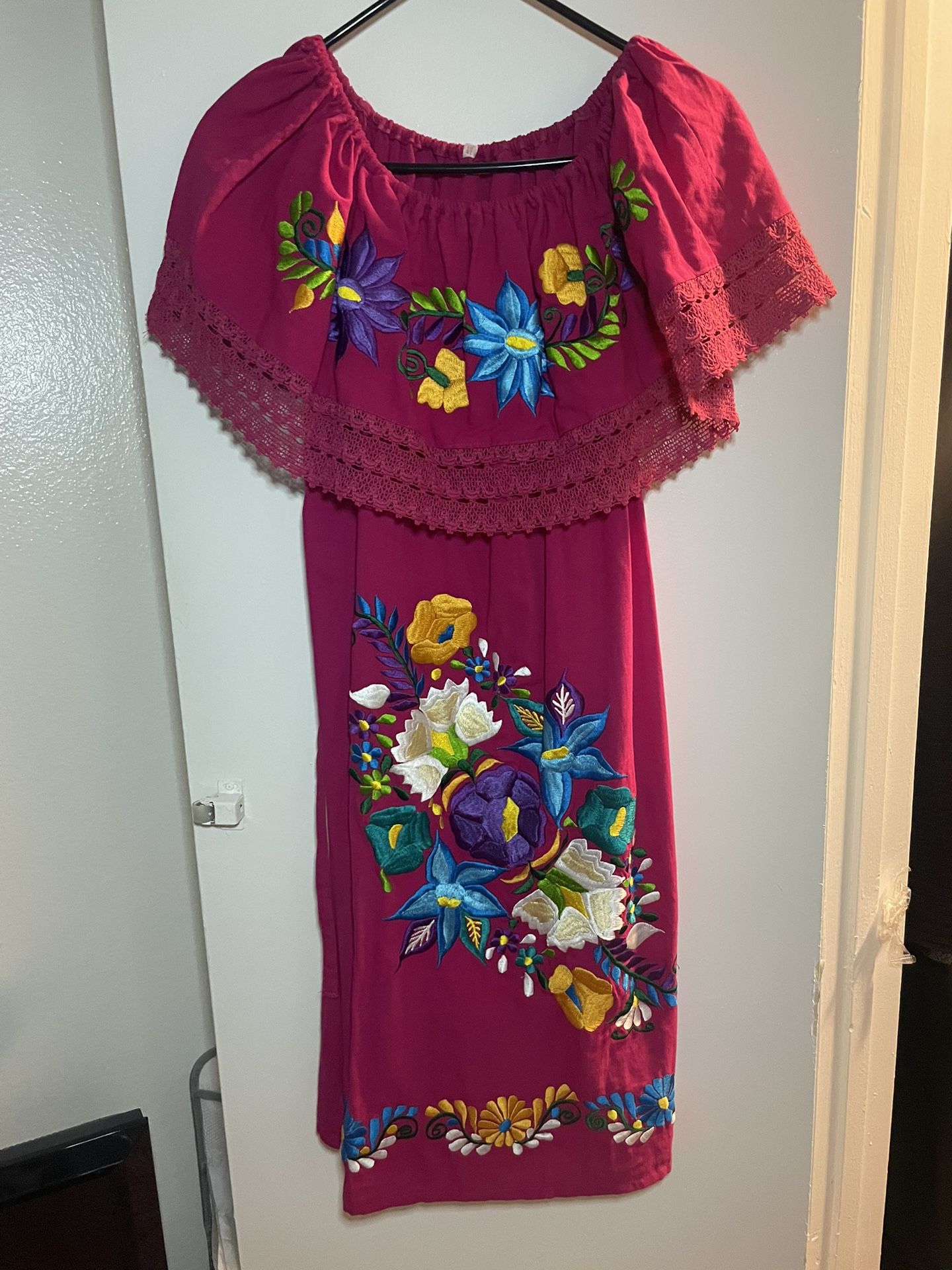 Mexican Pink Dress