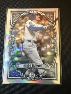 Bowman Chrome Freddie Freeman