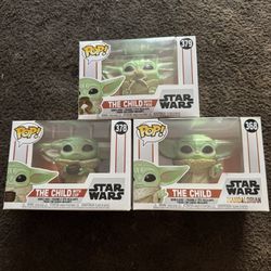 Star Wars Grogu Pops