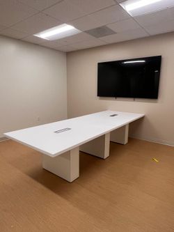 Steeelcase Payback 10x4 foot table White
