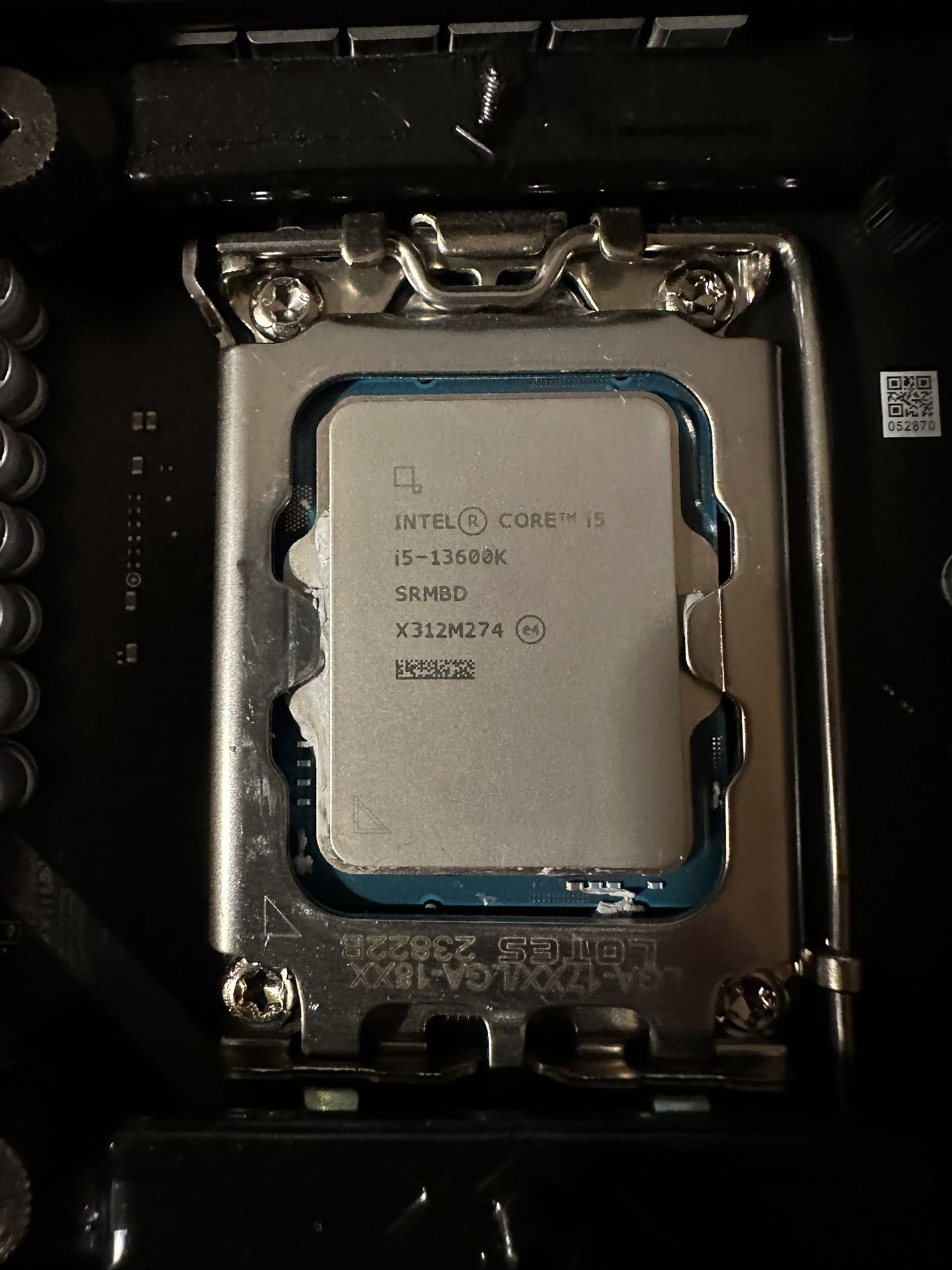 Intel I5 13600k