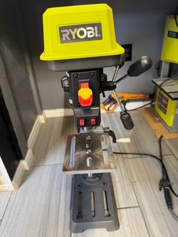 Ryobi corded drill press.