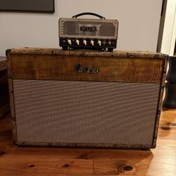 PRS custom Cabinet (2 12s) And Vox Tube Amp