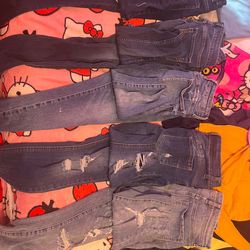 6 piece jeans set!! (sizes 7,8,9)