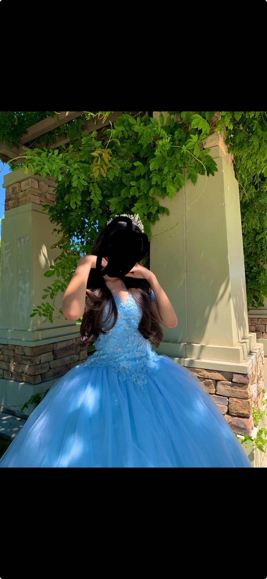 Blue Sweet 16 Dress -size S