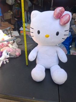 Large Hello Kitty Plush Stuffed Animal