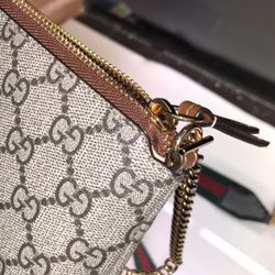 Gucci Dionysus leather clutch bag 