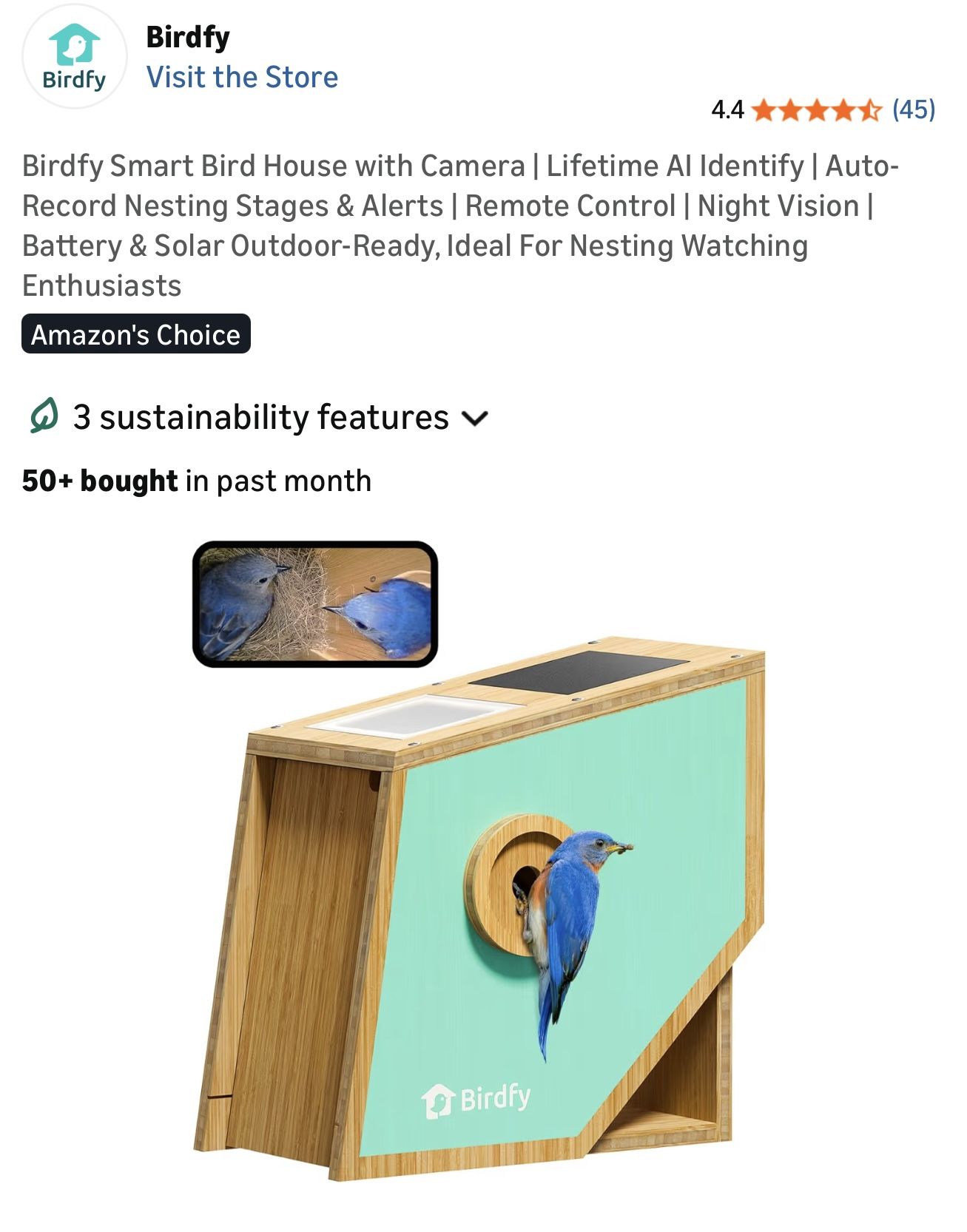 Bird House By Birdfy