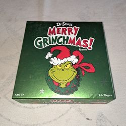 Dr Seuss Merry Grinchmas Board Game In Excellent New Condition (Is Complete Nothing Missing)