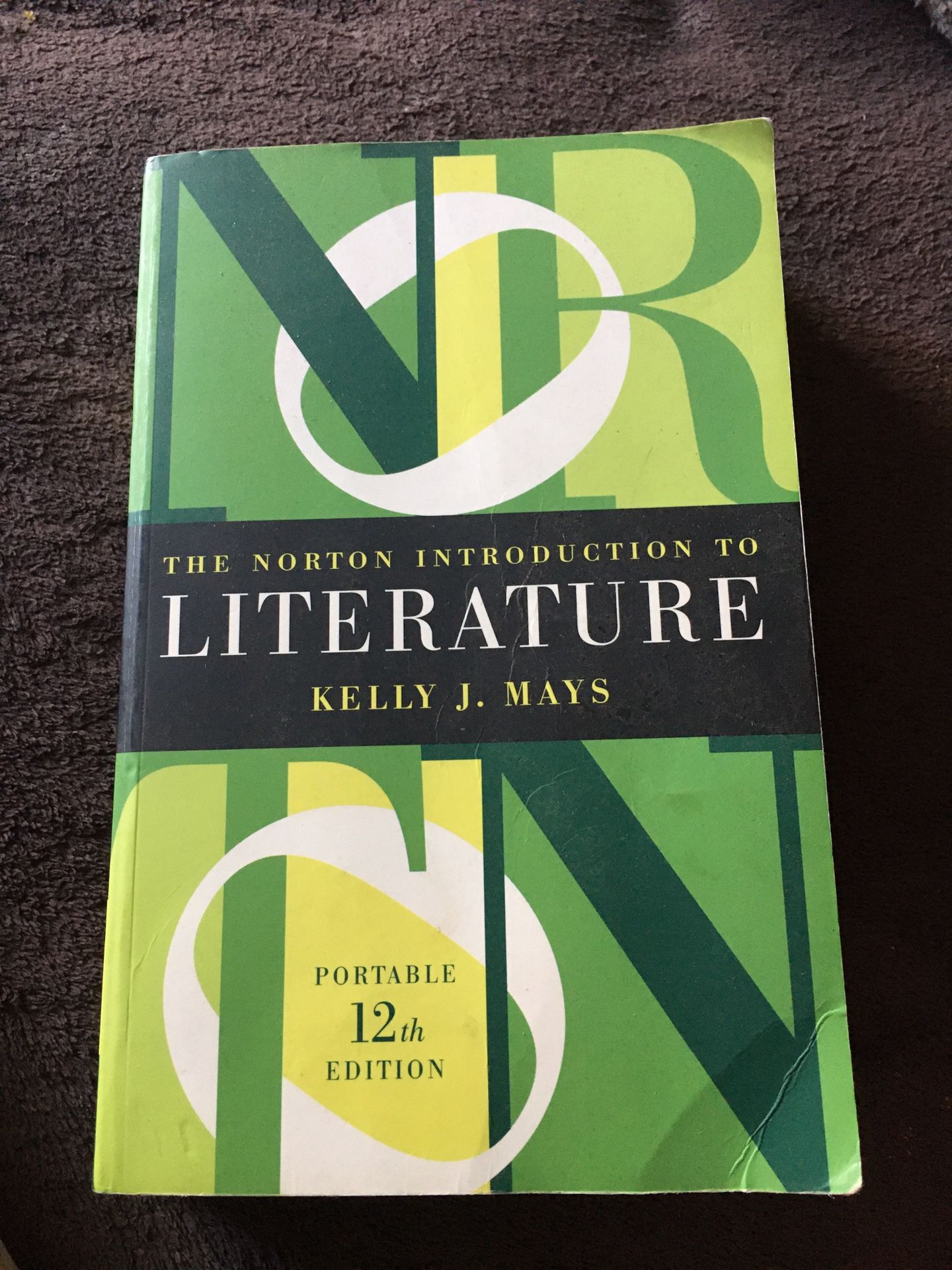 The Norton Introduction To Literature 12th Edition