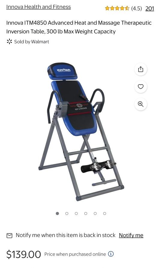 Inversion Table (NEW)