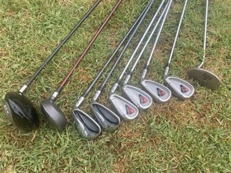 Used Gold Club Set 5-9, PW, Driver And Wood