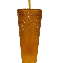 New Starbucks Orange Mango Venti Tumbler 24oz