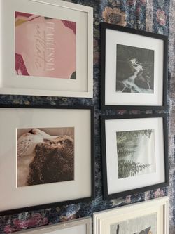 Set of 4 Framed Wall Art Prints