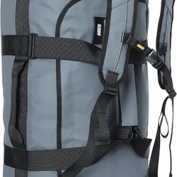 MIER Water Resistant Backpack Duffle Heavy Duty Convertible Duffle Bag with Backpack Straps for Gym, Sports, Travel