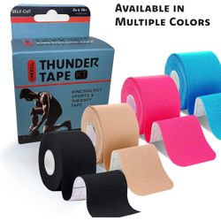 Kinesiology Tape Hypoallergenic Latex-Free Breathable Sports Tape for Muscle