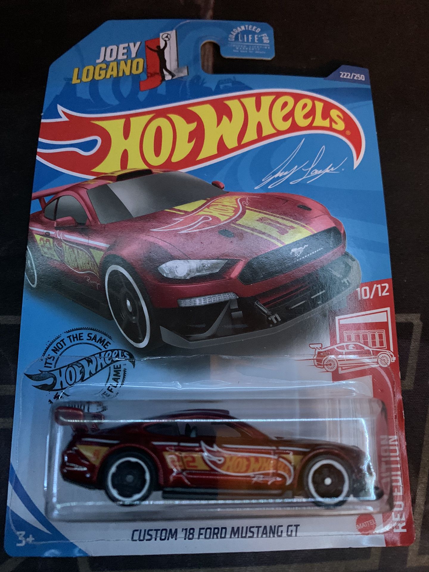 Hot Wheels Custom ‘18 Ford Mustang GT TARGET RED EDITION