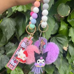 Hellokitty Kuromi Key Chains