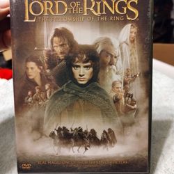 Lord of the Rings - The Fellowship Of The Ring DVD movie