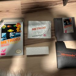 Metroid For NES CIB 