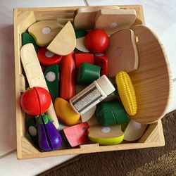 Wooden  Cutting Toy Set 