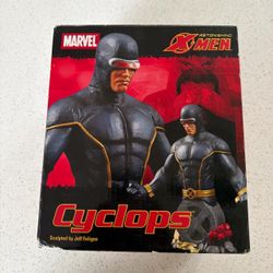 2005 Diamond Select Cyclops X-Men Mini-Bust #744/2500 w/COA - Marvel Comics