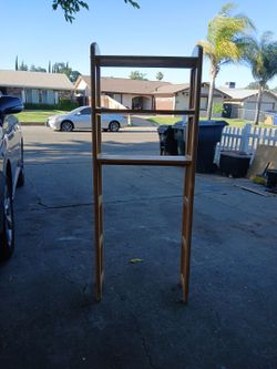 Solid Wood Over-The-Toilet Storage 3-Tier Bathroom Organizer