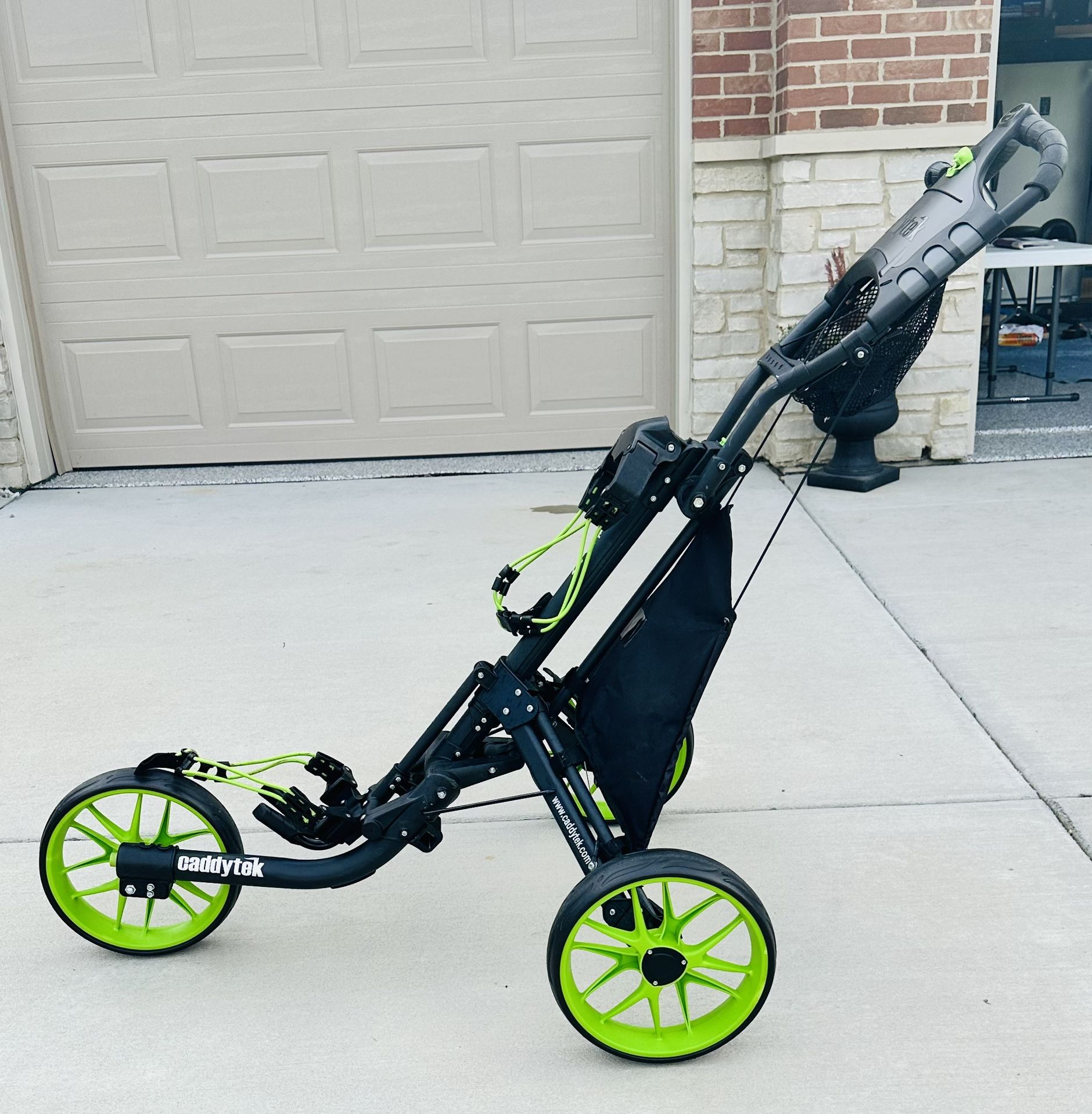 Caddytek Ez Fold 3 Wheel Golf Push Cart For Sale In Lisle Il Offerup 4096