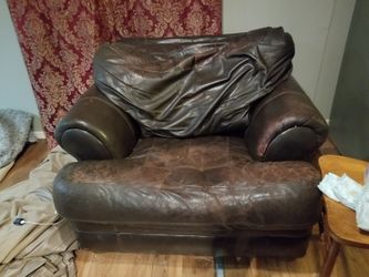 Free couch and chair leather