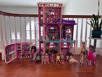 Massive Barbie & L.O.L. Surprise Lot: 3-Story Dreamhouse, Closet, 37+ Dolls & Accessories
