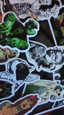 Set B 18 tattoo stickers