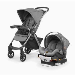BRAND NEW STROLLER CAR SEAT COMBO SET BY CHICCO
