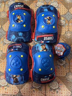 Paw Patrol Chase Youth Protective Pad Set blue